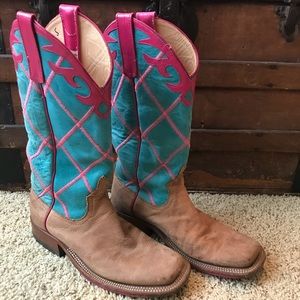 Anderson Bean company square toe women’s boots